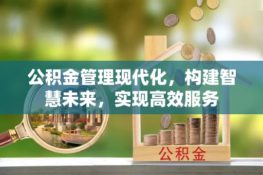 蓬莱公积金管理现代化，构建智慧未来，实现高效服务