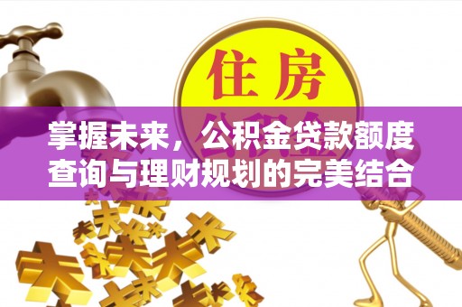 蓬莱掌握未来，公积金贷款额度查询与理财规划的完美结合