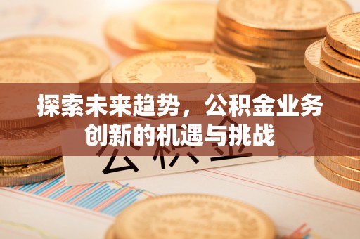 蓬莱探索未来趋势，公积金业务创新的机遇与挑战