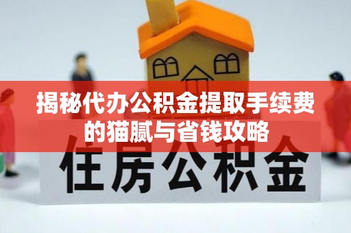 蓬莱揭秘代办公积金提取手续费的猫腻与省钱攻略